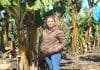 Toyota/Kwanalu Young Farmer of the Year in a banana plantation