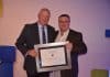 Outgoing Agbiz chairperson, Francois Strydom, received an honorary award for his service and commitment to the agricultural business sector over the years. Sean Walsh, newly elected Agbiz chairperson, presented the award.