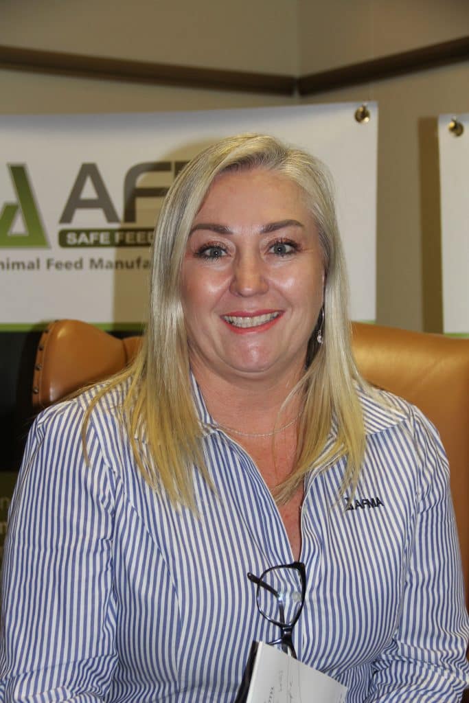 Anina Hunter, chairperson of AFMA.